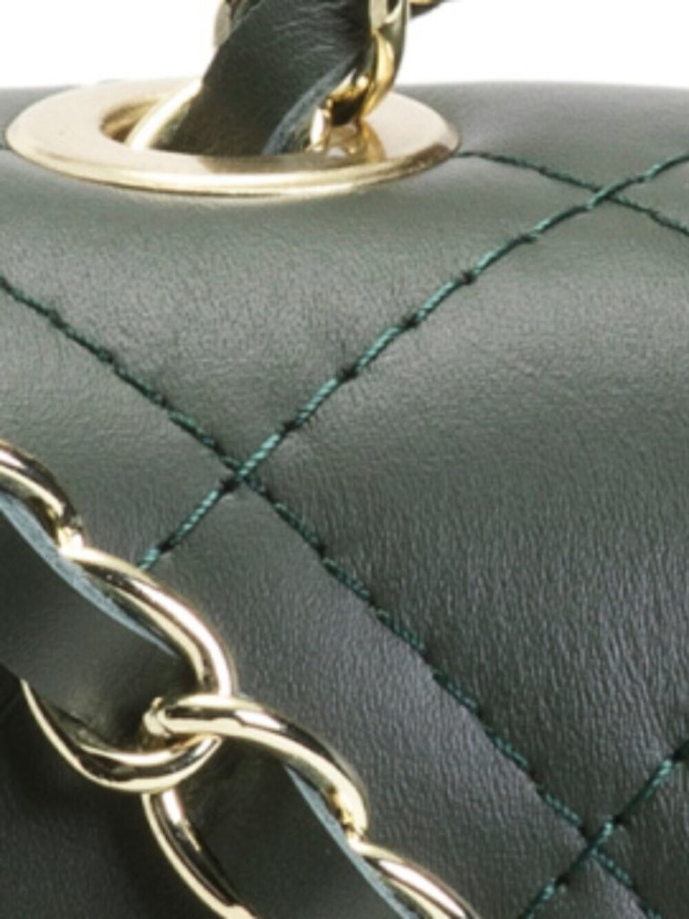 PERSAMAN NEW YORK Made In Italy Leather Quilted Crossbody - Picture 2 of 5
